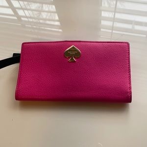 Pink Kate Spade Wallet